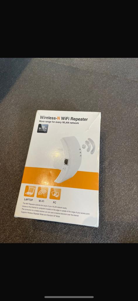 Wifi repeater, Ophalen of Verzenden, Zo goed als nieuw