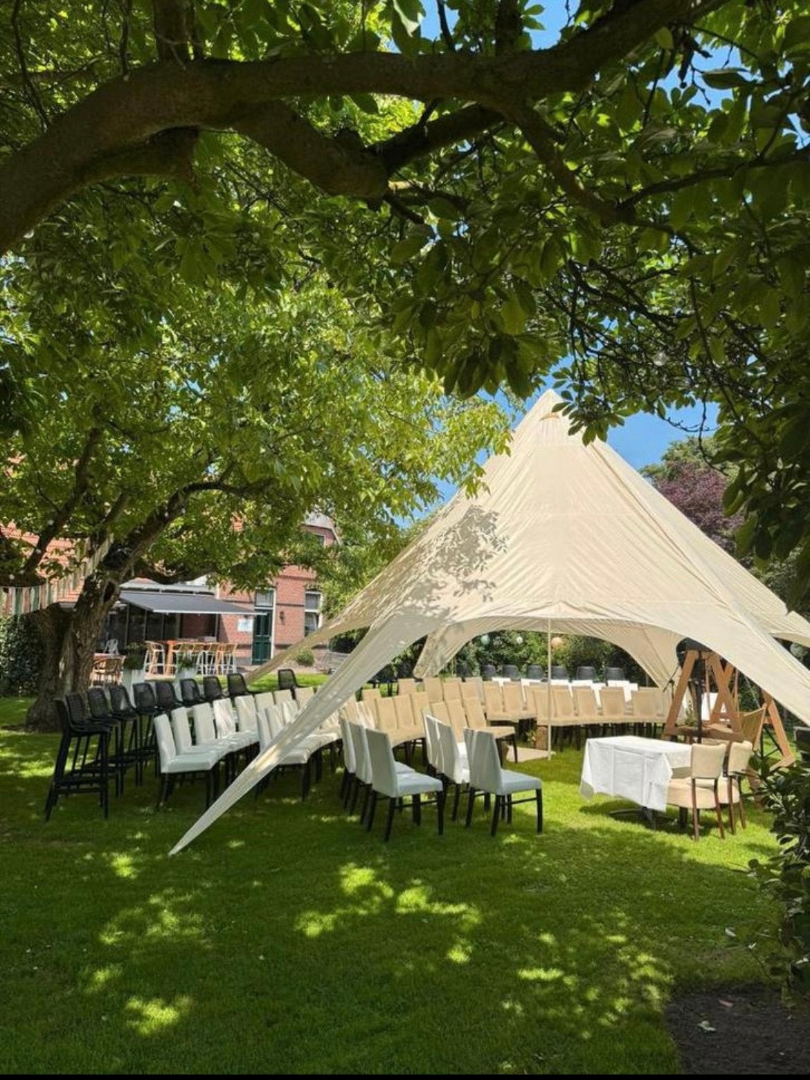 Stertent te huur, Ophalen, 8 meter of meer