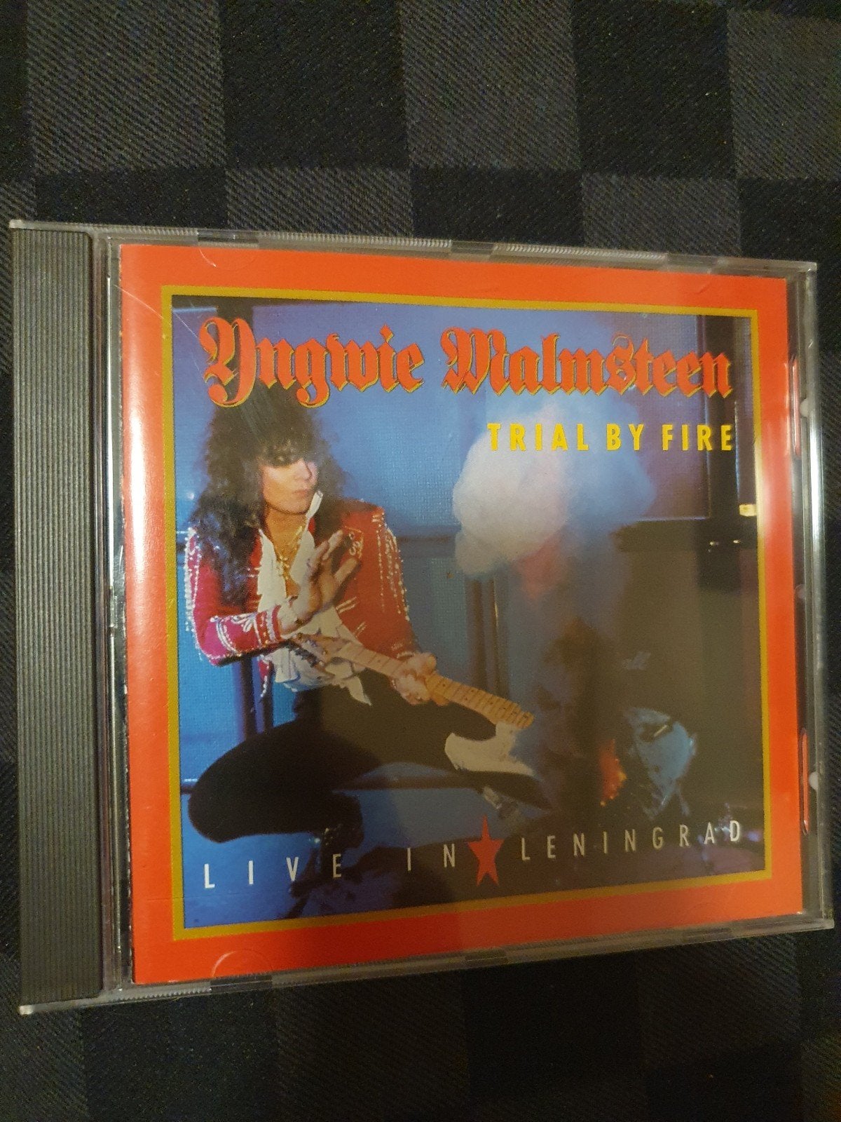 Yngwie malmsteen trial by fire live in leningrad, Cd's en Dvd's, Verzenden, Zo goed als nieuw