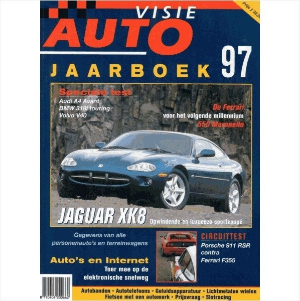 Autovisie Jaarboek 1997 #1 Nederlands, Ophalen of Verzenden, Gelezen, Algemeen