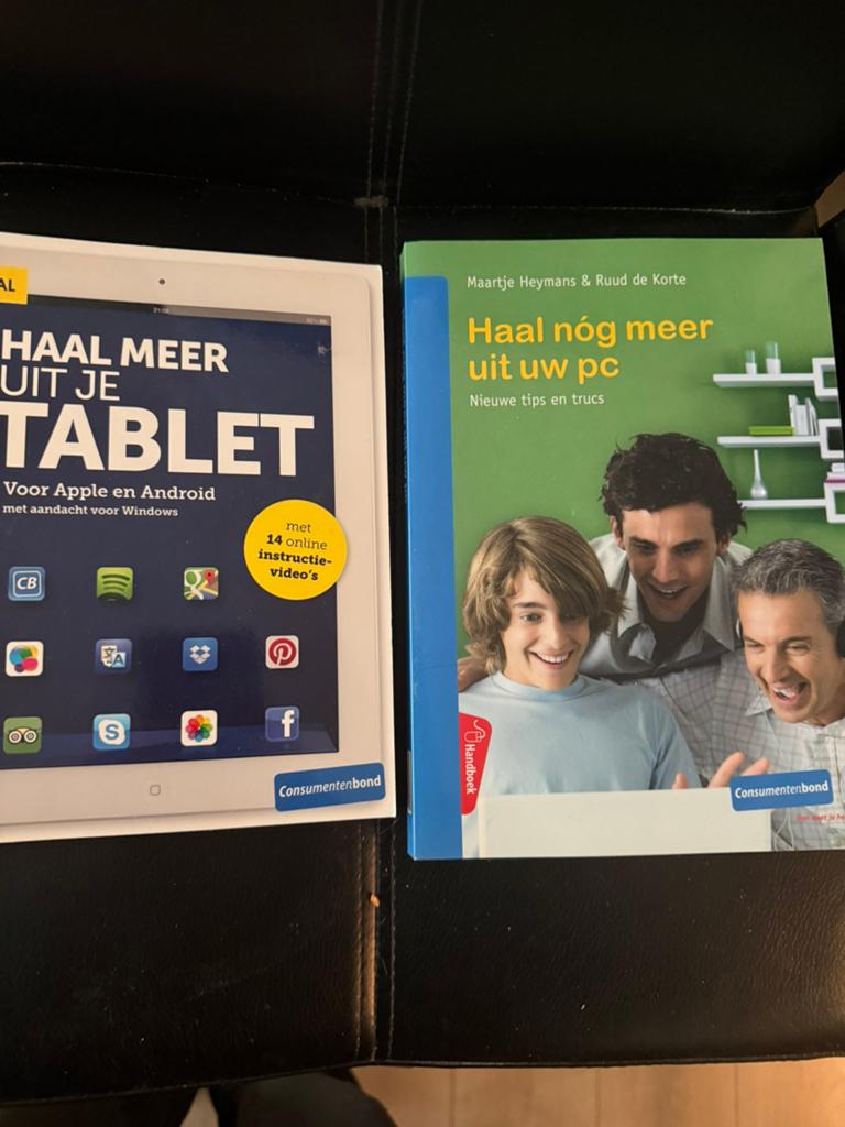 Hulp tablet en digitale fotografie, Ophalen of Verzenden, Gelezen