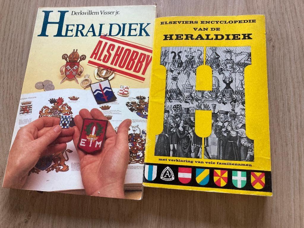 2 boeken Heraldiek, Boeken, Ophalen of Verzenden, Gelezen
