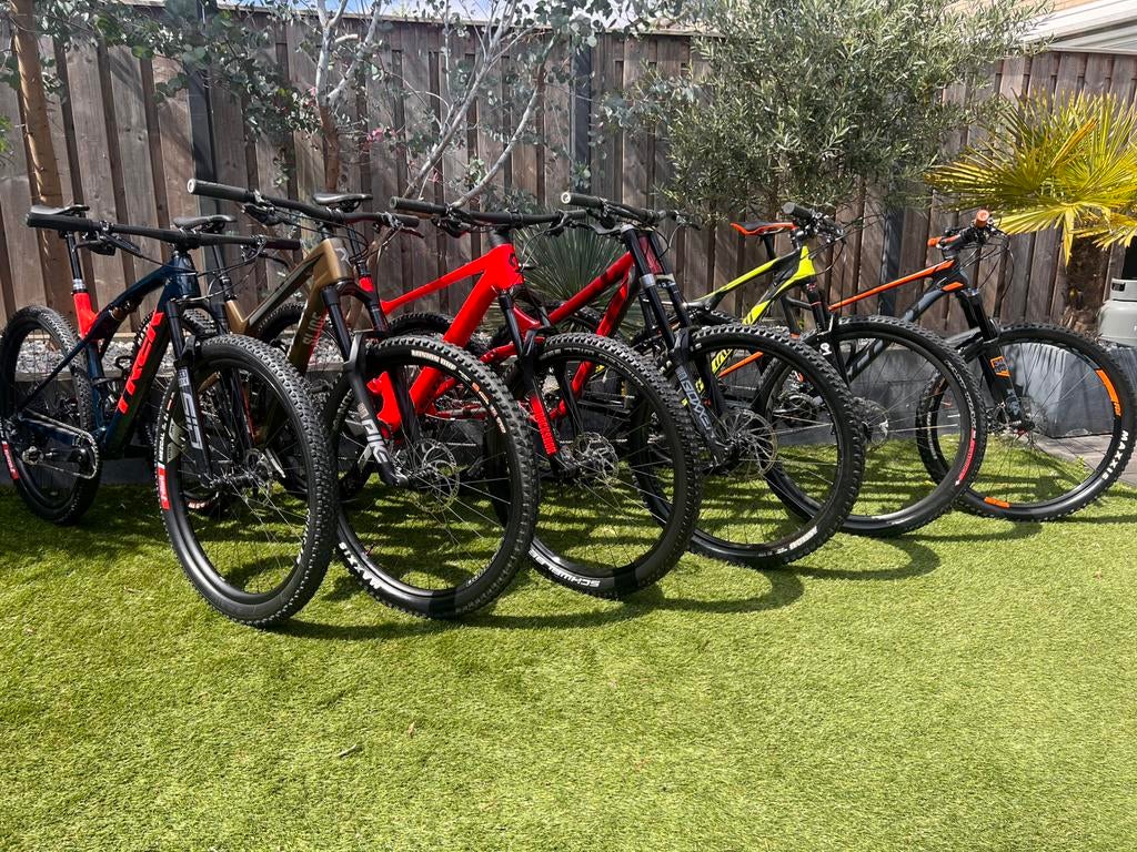 Diverse Full Suspension Mountainbikes te koop!, ., Ophalen of Verzenden, Zo goed als nieuw, Diverse fullys