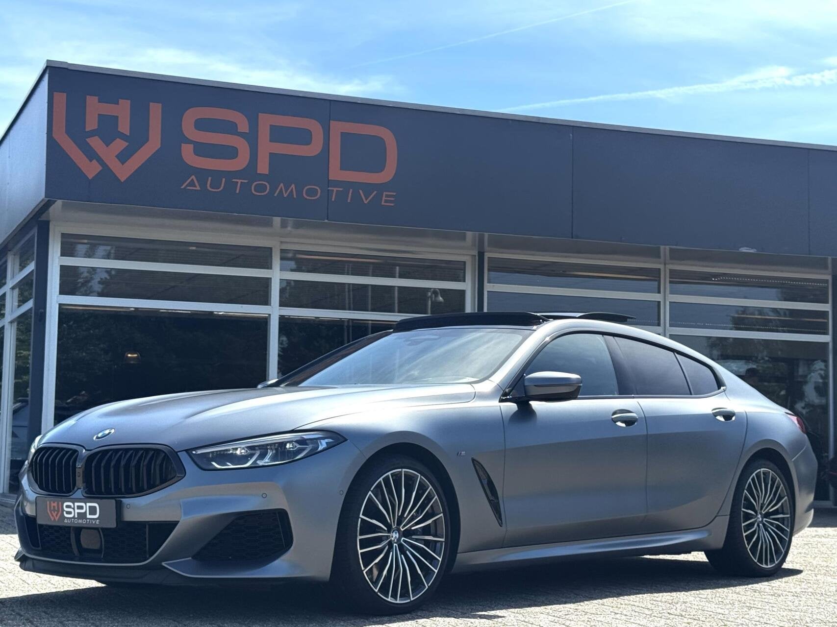 BMW 8-serie Gran Coupé M850i xDrive M-Sport|530PK|H&K|Pano|, Auto's, BMW, Automaat, Gebruikt, 4395 cc, Bedrijf