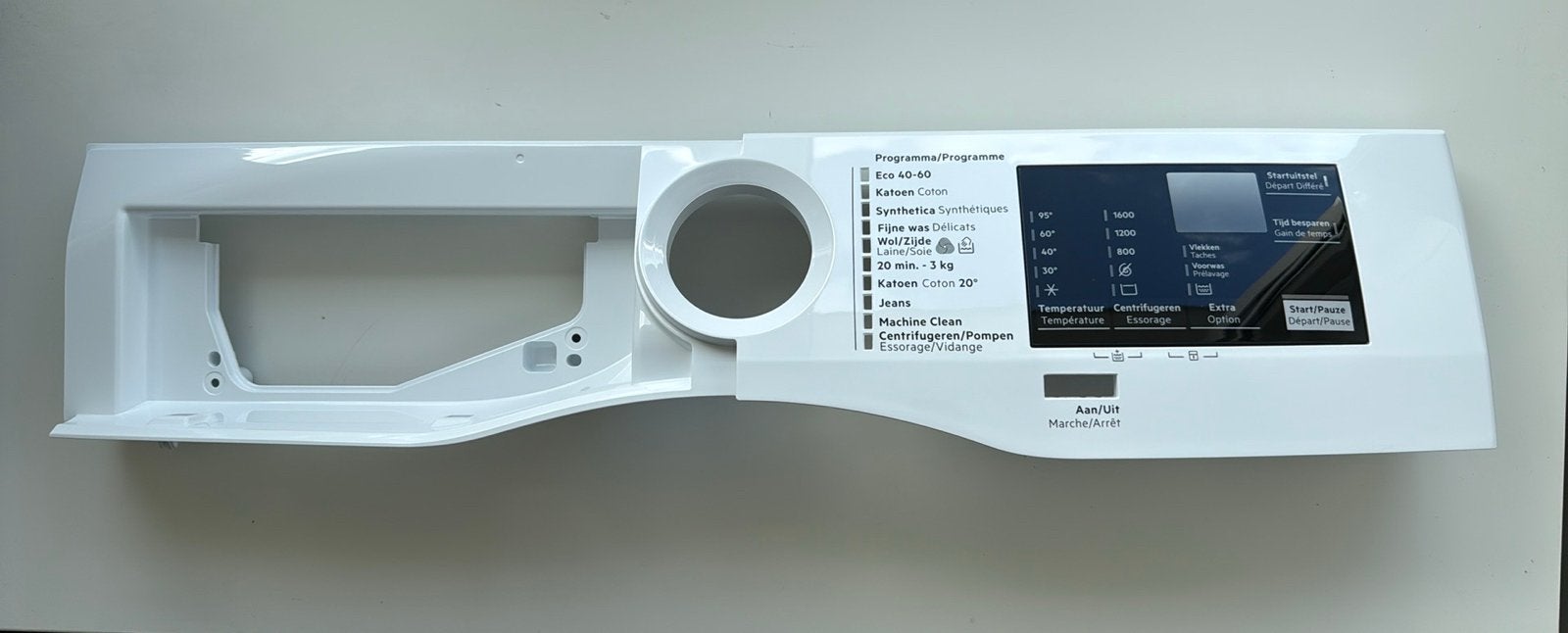 AEG Wasmachine Controlepaneel - Wit (140195662014), Witgoed en Apparatuur, Ophalen of Verzenden, Nieuw, 1200 tot 1600 toeren, Minder dan 85 cm