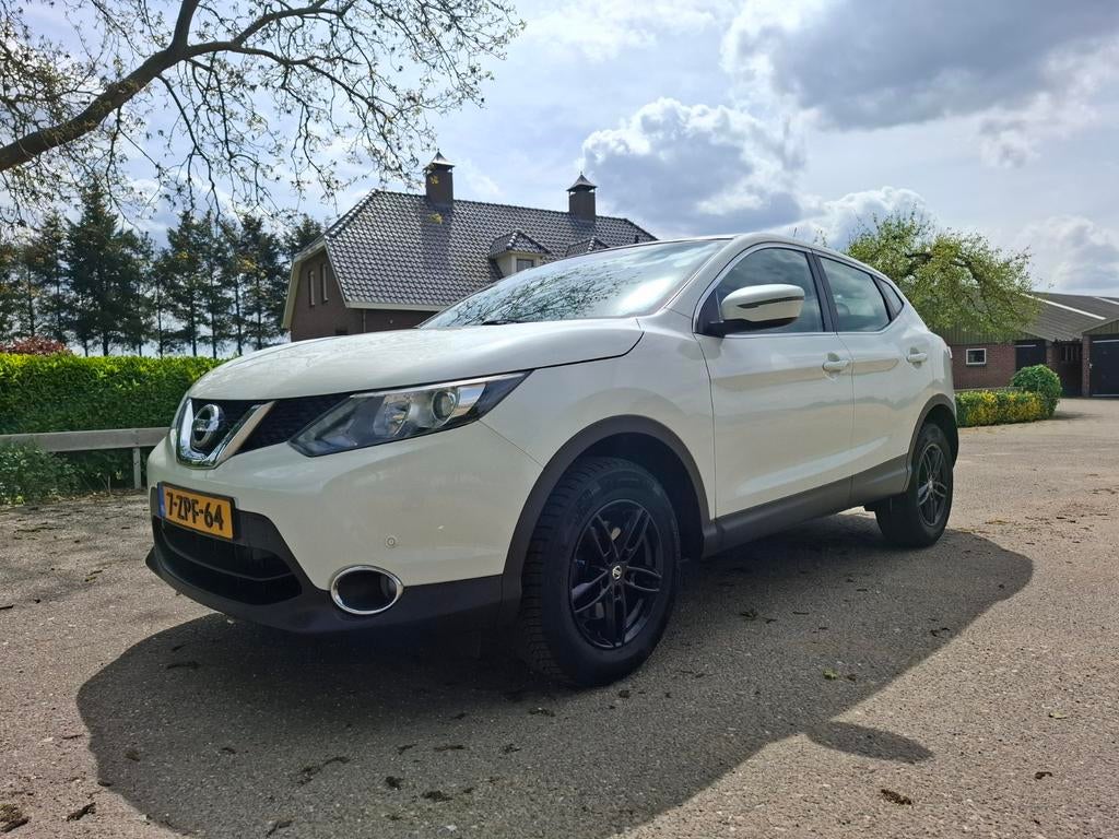 Nissan Qashqai 1.2 Dig-t 85KW 2WD 2015 Wit, Auto's, Voorwielaandrijving, 4 cilinders, Wit, Origineel Nederlands