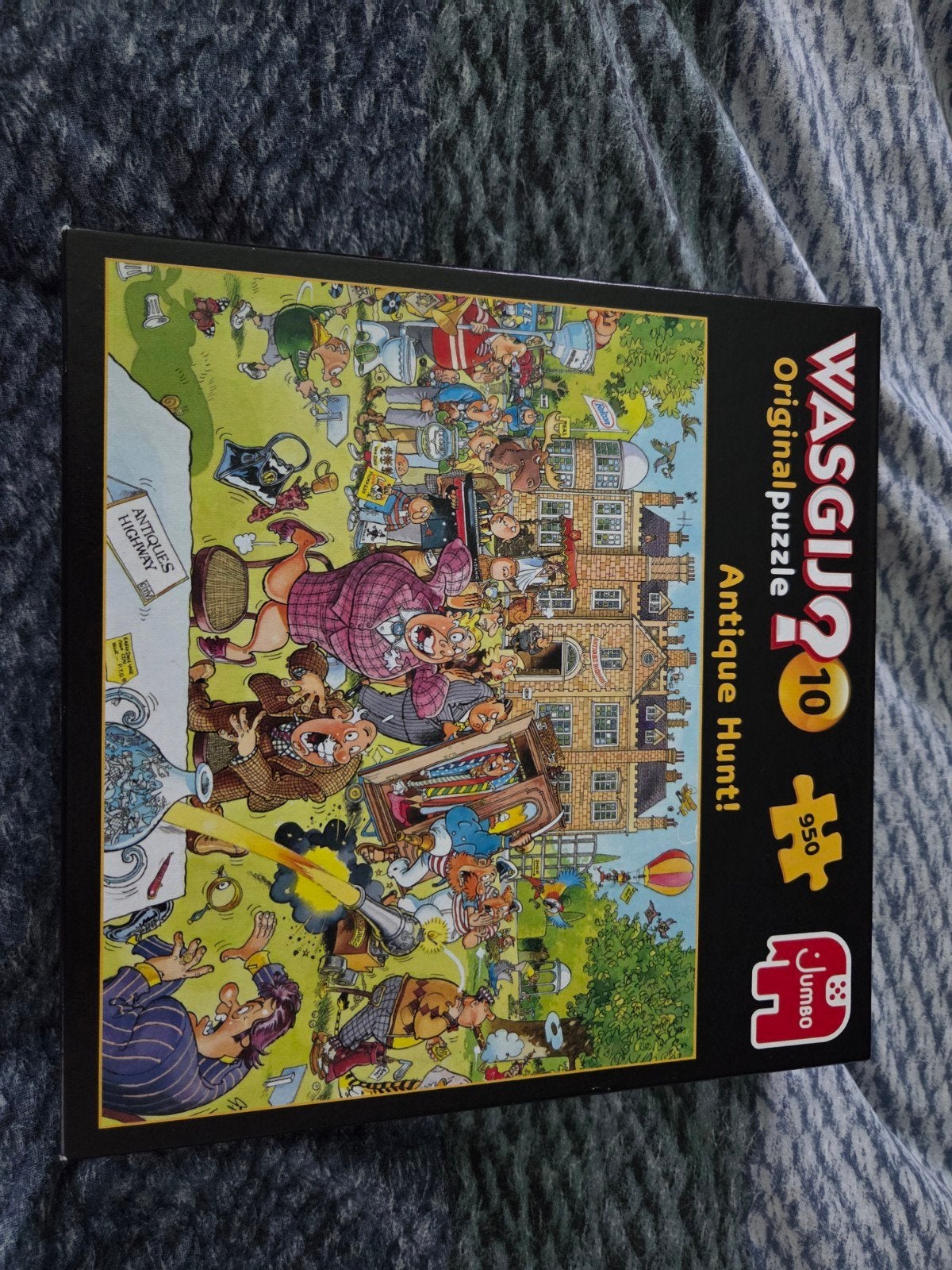 Wasgij Original 10: Antique Hunt! 950 stukjes, Ophalen, 500 t/m 1500 stukjes, Zo goed als nieuw, Legpuzzel