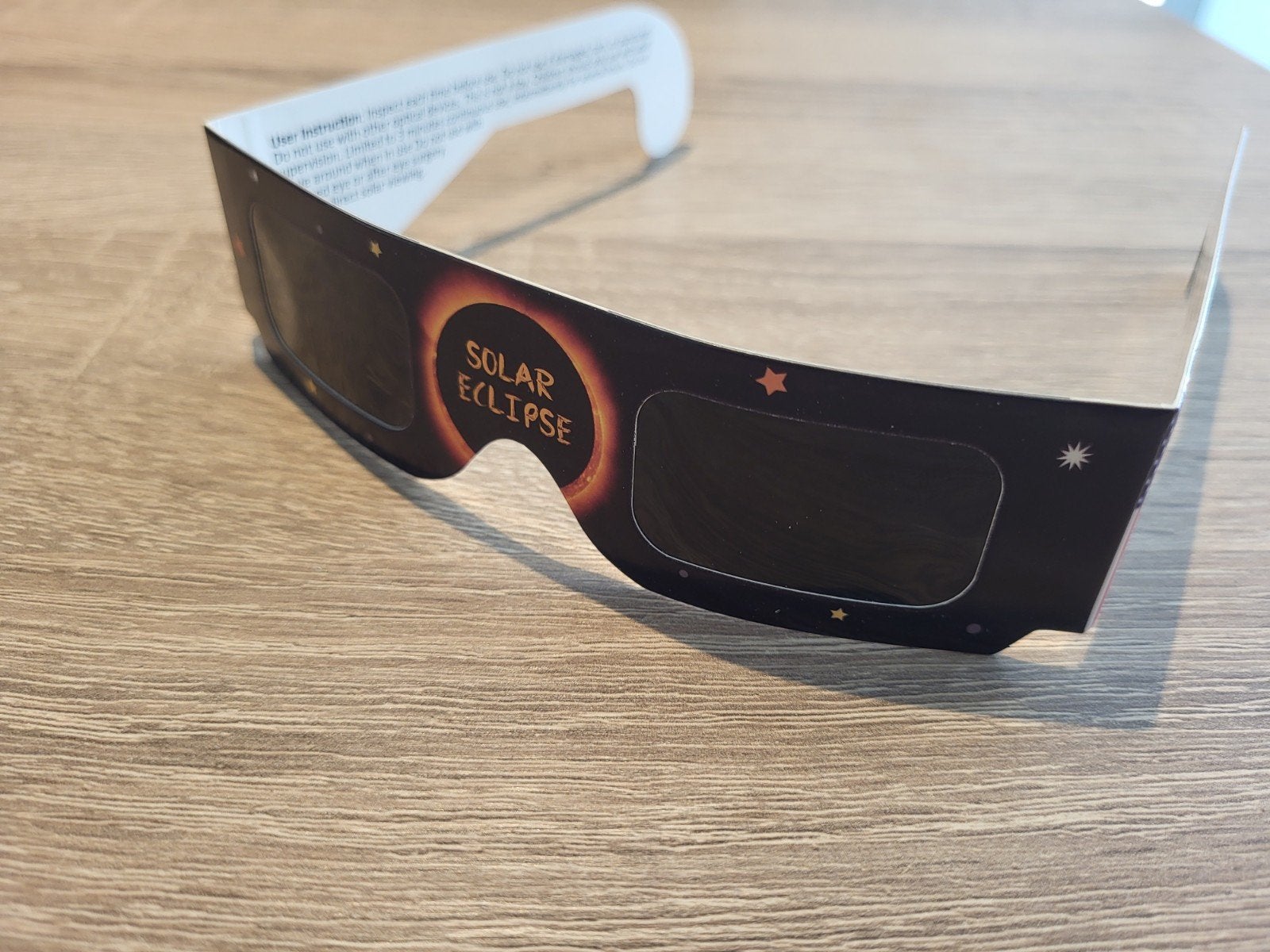 Eclipsbrillen voor zonsverduistering 12 augustus ISO 12312.2, Ophalen of Verzenden, Nieuw