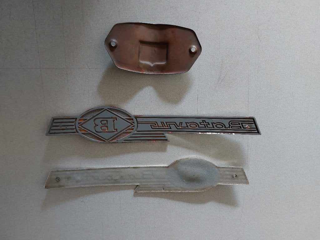 Emblemen - BATAVUS, RAP STOKVIS, PEUGEOT, SPARTA, HONDA, Fietsen en Brommers, Ophalen of Verzenden, Gebruikt, Overige typen, Overige merken