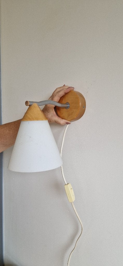 Bedlampje, Verzenden, E14 (klein), Met schakelaar, Glas