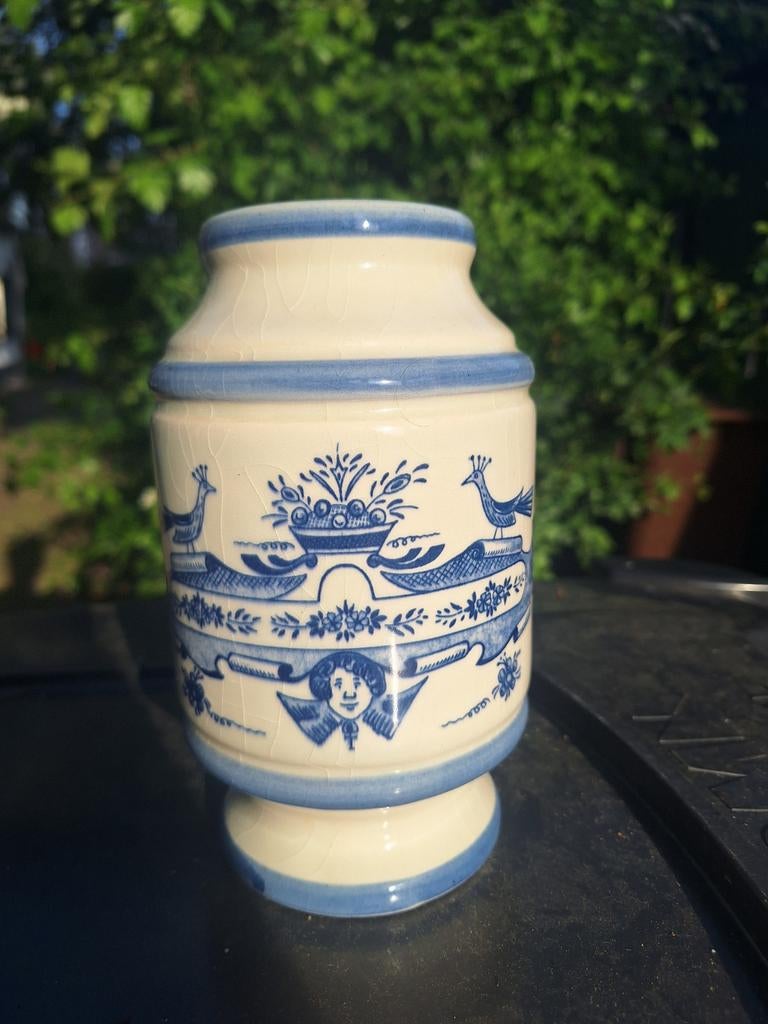 Delfts blauw vaasje, Antiek en Kunst, Ophalen