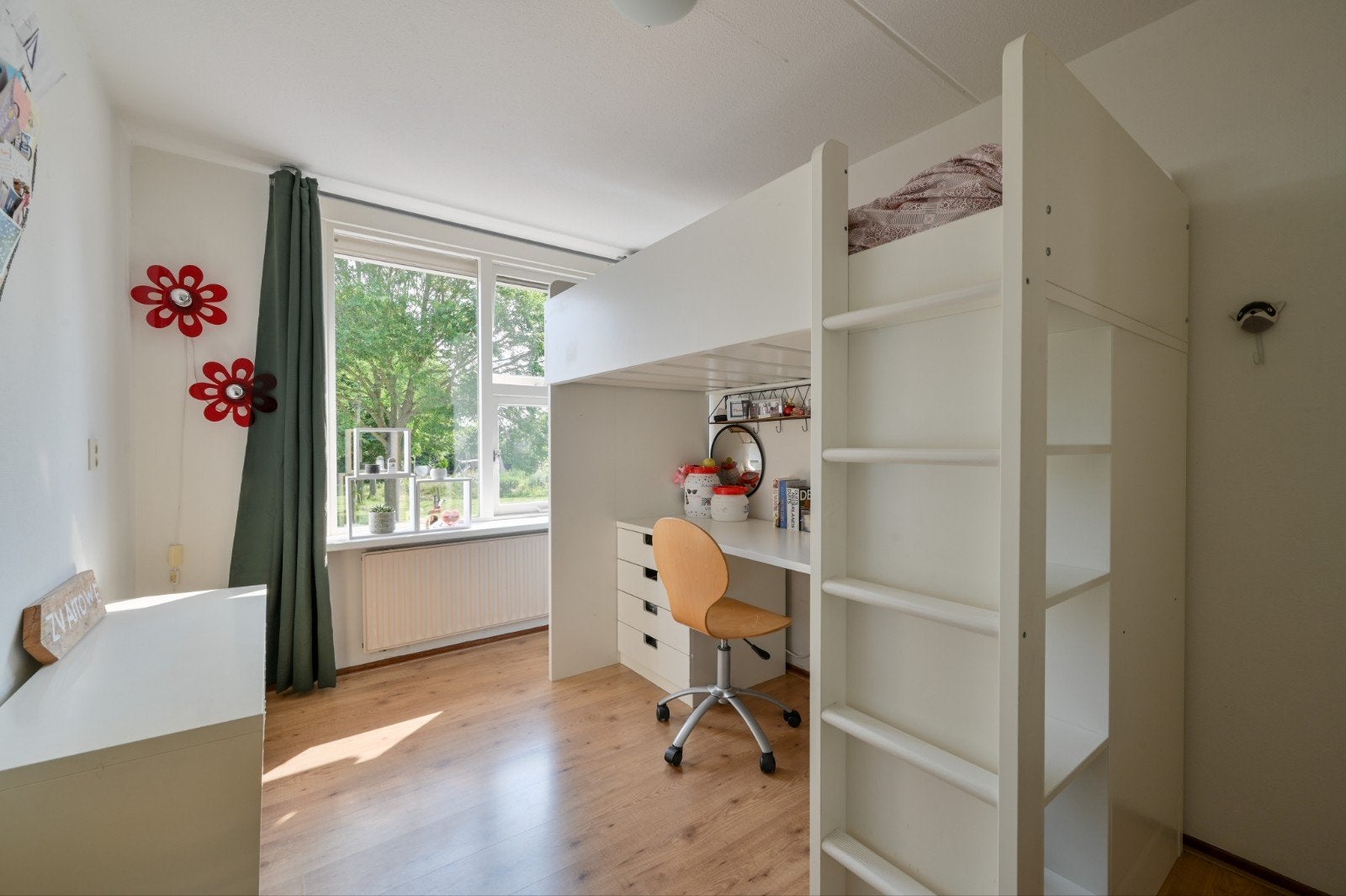 IKEA SMÅSTAD Hoogslaper met bureau en opbergruimte, Ophalen, Gebruikt, Eenpersoons, 200 cm