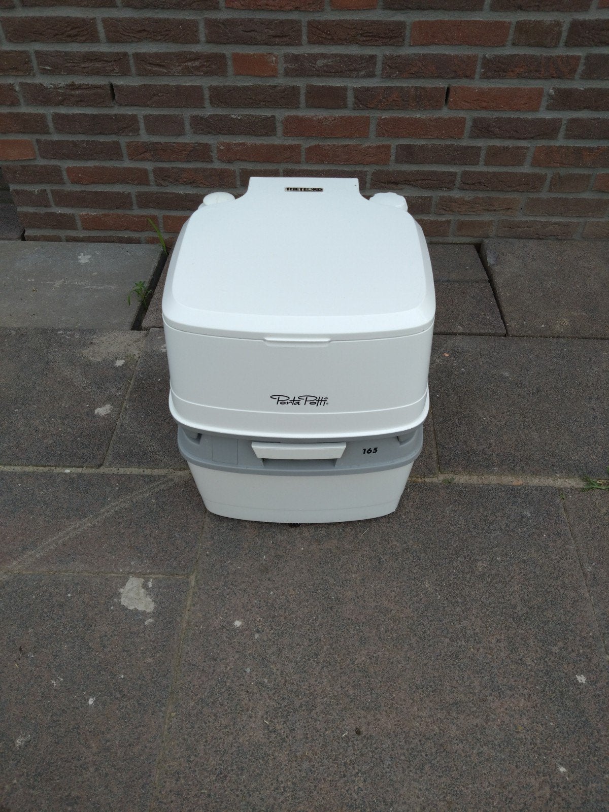 Draagbaar Camping Toilet - Thetford Porta Potti 165, Ophalen, Gebruikt