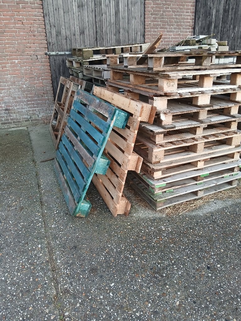 houten pallets gebruikt, Ophalen, Gebruikt, Minder dan 25 mm, Pallet