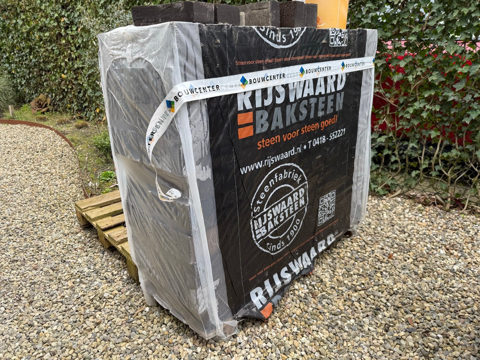 Nieuwe Rijswaard Bakstenen op Pallet, Ophalen, Nieuw, Bakstenen