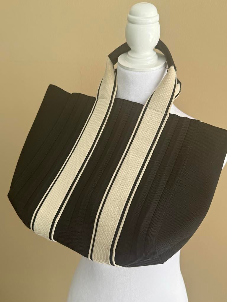 Stijlvolle Zwart-Witte Shopper Tas van Zara, Ophalen of Verzenden, Zo goed als nieuw