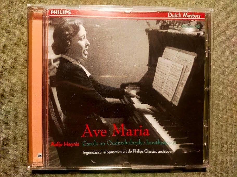 Aafje Heynis - Ave Maria (Carols en Oudnederlandse kerst...), Cd's en Dvd's, Ophalen of Verzenden, Zo goed als nieuw, Overige genres