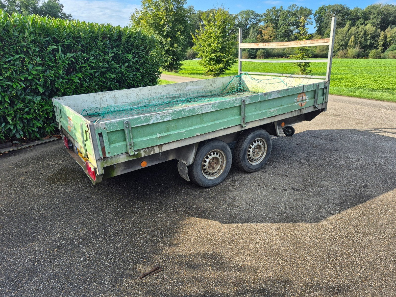 Anssems Aanhangwagen - Robuuste Dubbelasser, Auto diversen, Ophalen, Gebruikt