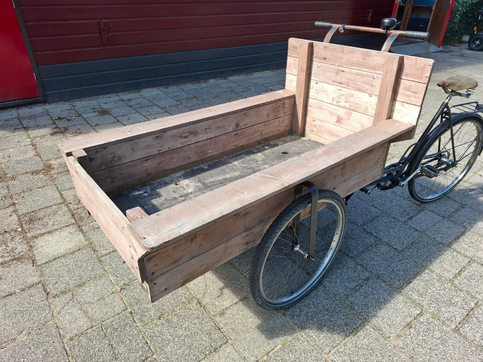 Robuuste Bakfiets - Ideaal voor Goederenvervoer, Gebruikt, Goederen, Trommelrem, Ophalen