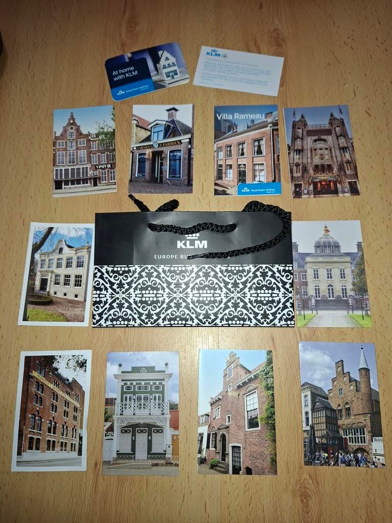 KLM huisjes      FLYERS, Verzamelen, KLM Huisjes, Ophalen of Verzenden, Nieuw, 81 t/m 91