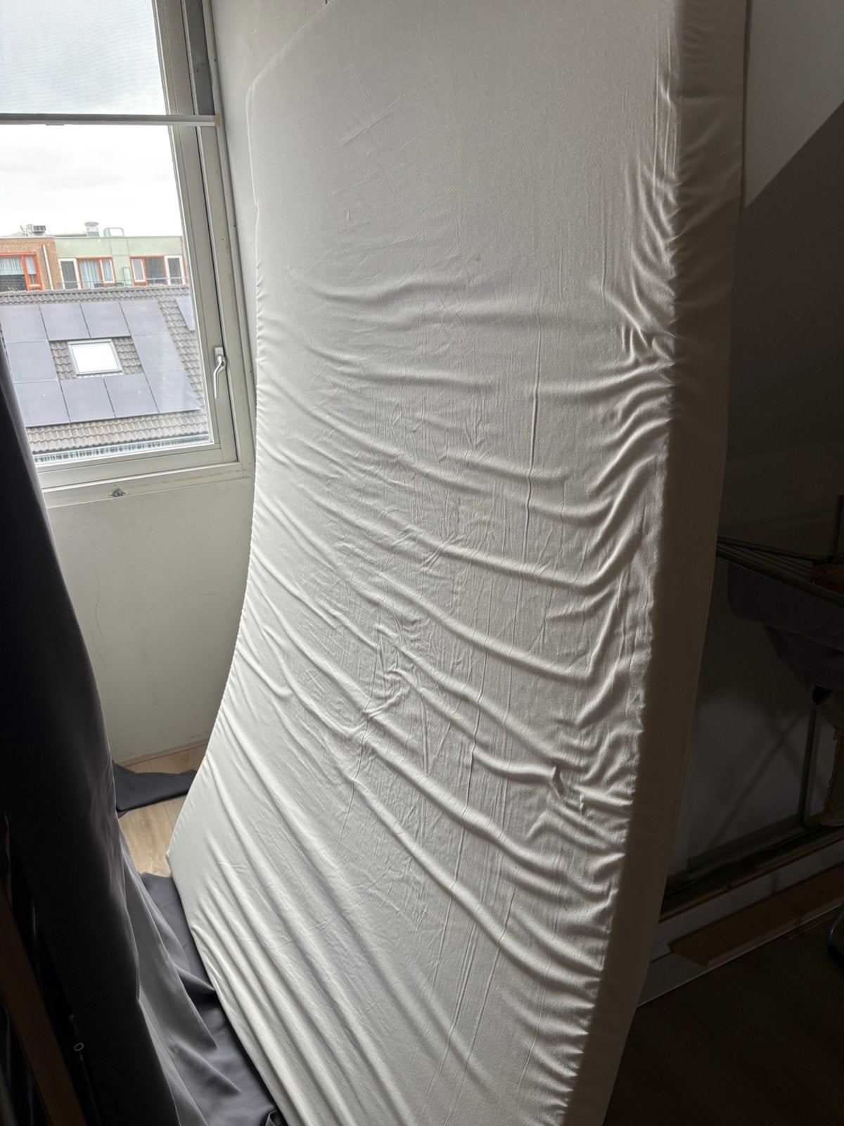 Orgineel schuimmatras trigano odyssee vouwwagen 2013, Ophalen, Zo goed als nieuw, Tweepersoons, 140 cm