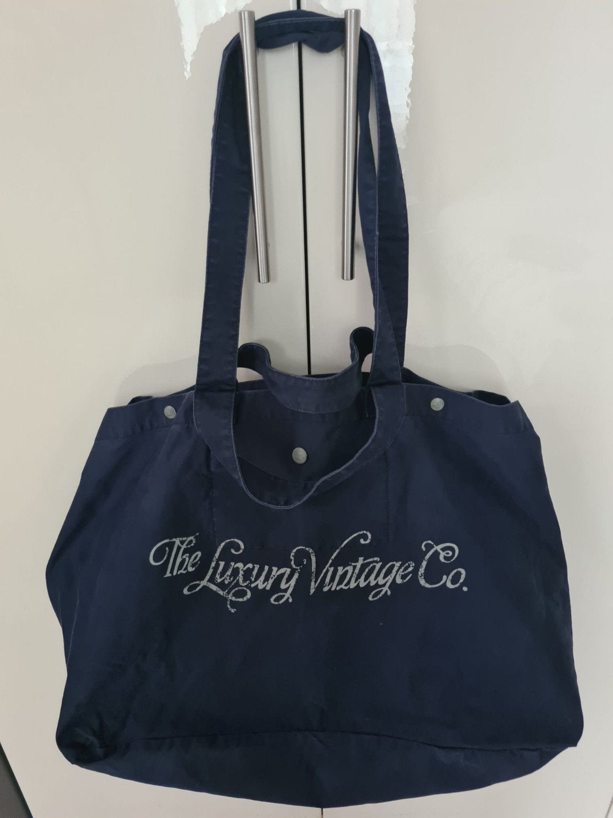 Shopper groot, Ophalen of Verzenden, Zo goed als nieuw, Blauw, Shopper
