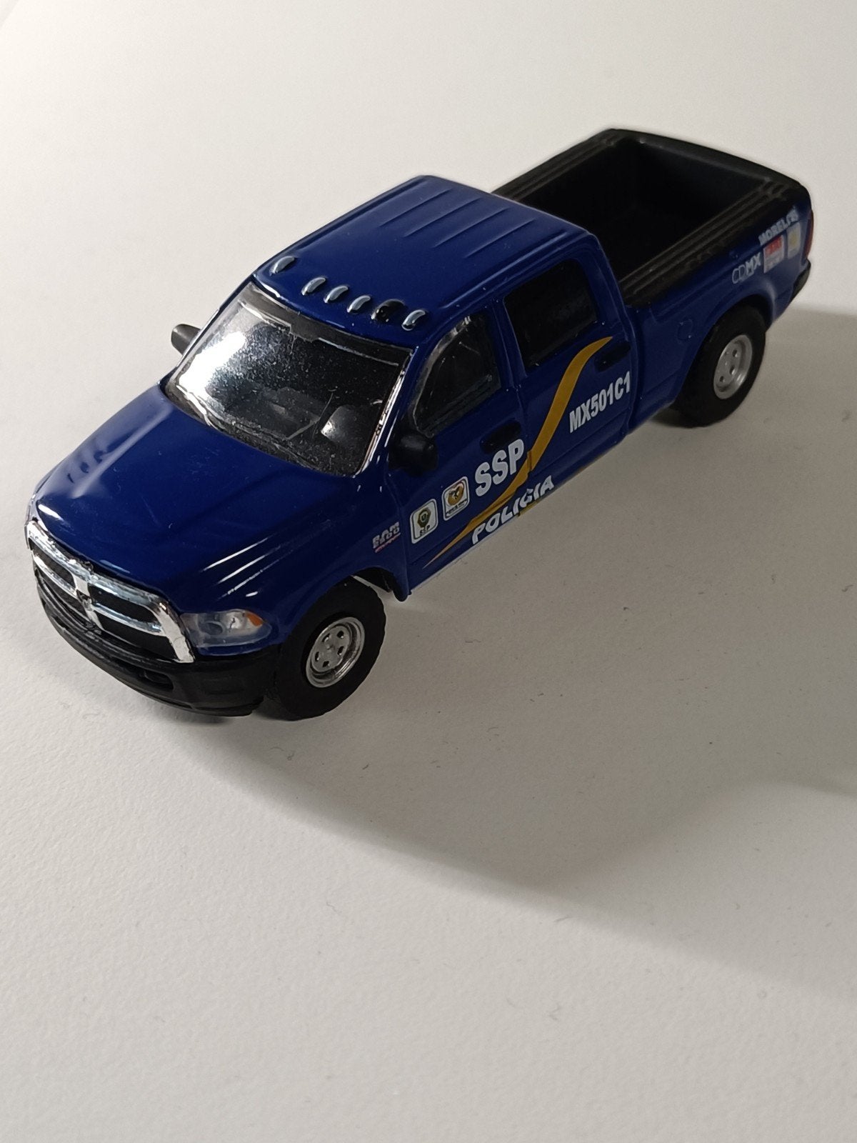 Greenlight Dodge Ram Politie Pick-up Modelauto, Ophalen of Verzenden, Zo goed als nieuw