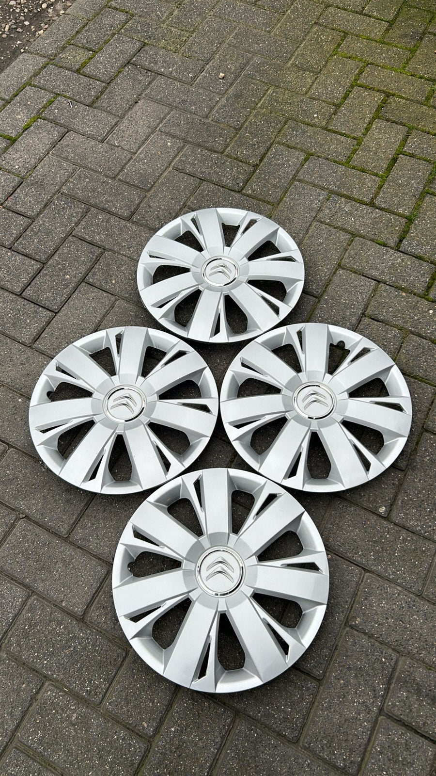 Set Citroën Wieldoppen 15 inch, Auto diversen, Ophalen of Verzenden, Nieuw