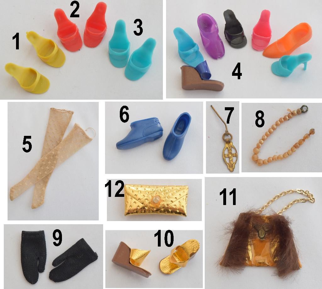 Vintage Barbie accessoires, Saturday Matinee, AG, etc., Verzamelen, Poppen, Ophalen of Verzenden, Gebruikt, Accessoires
