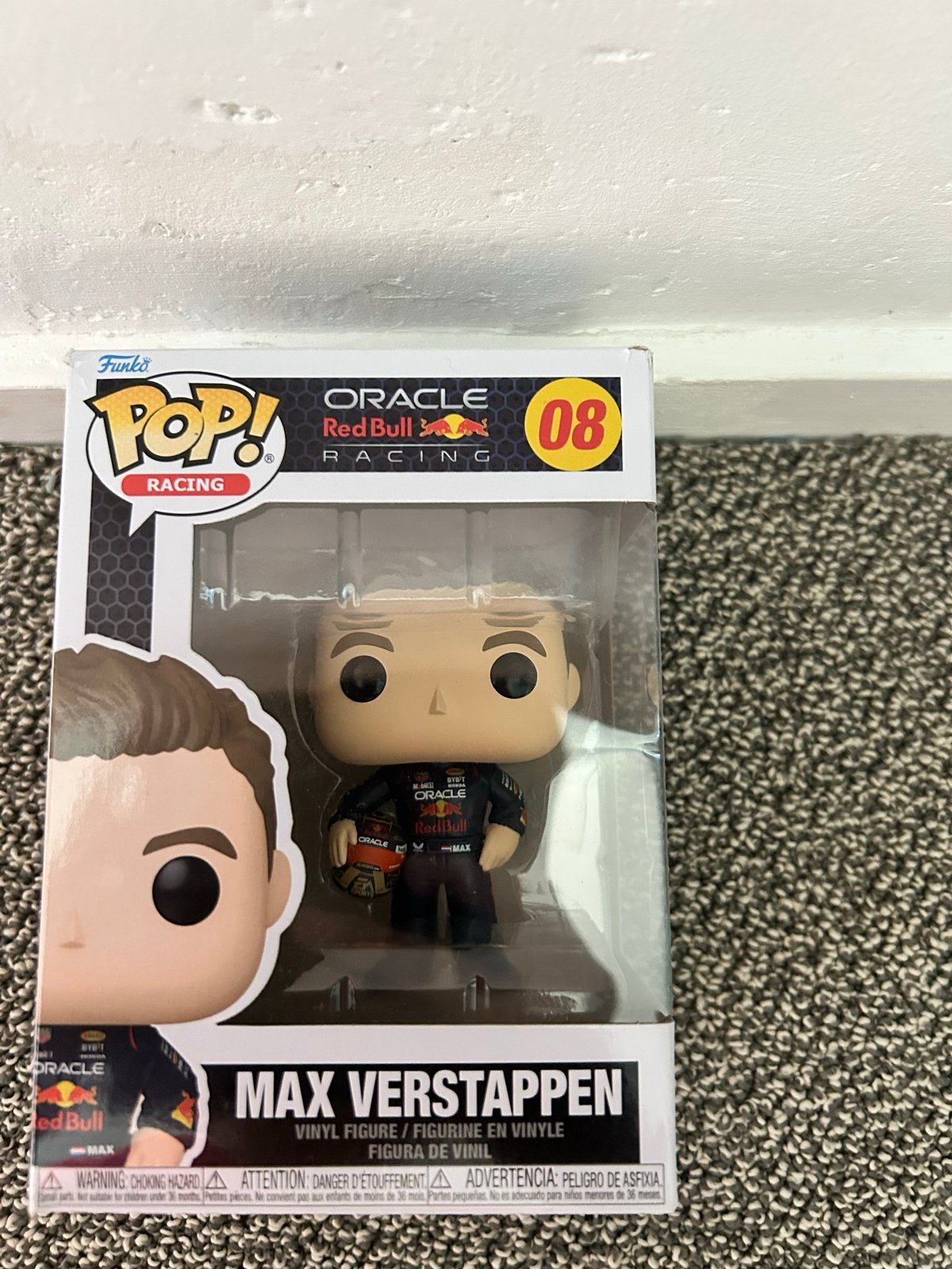 Funko Pop! Racing Max Verstappen Red Bull #08, Ophalen of Verzenden, Nieuw