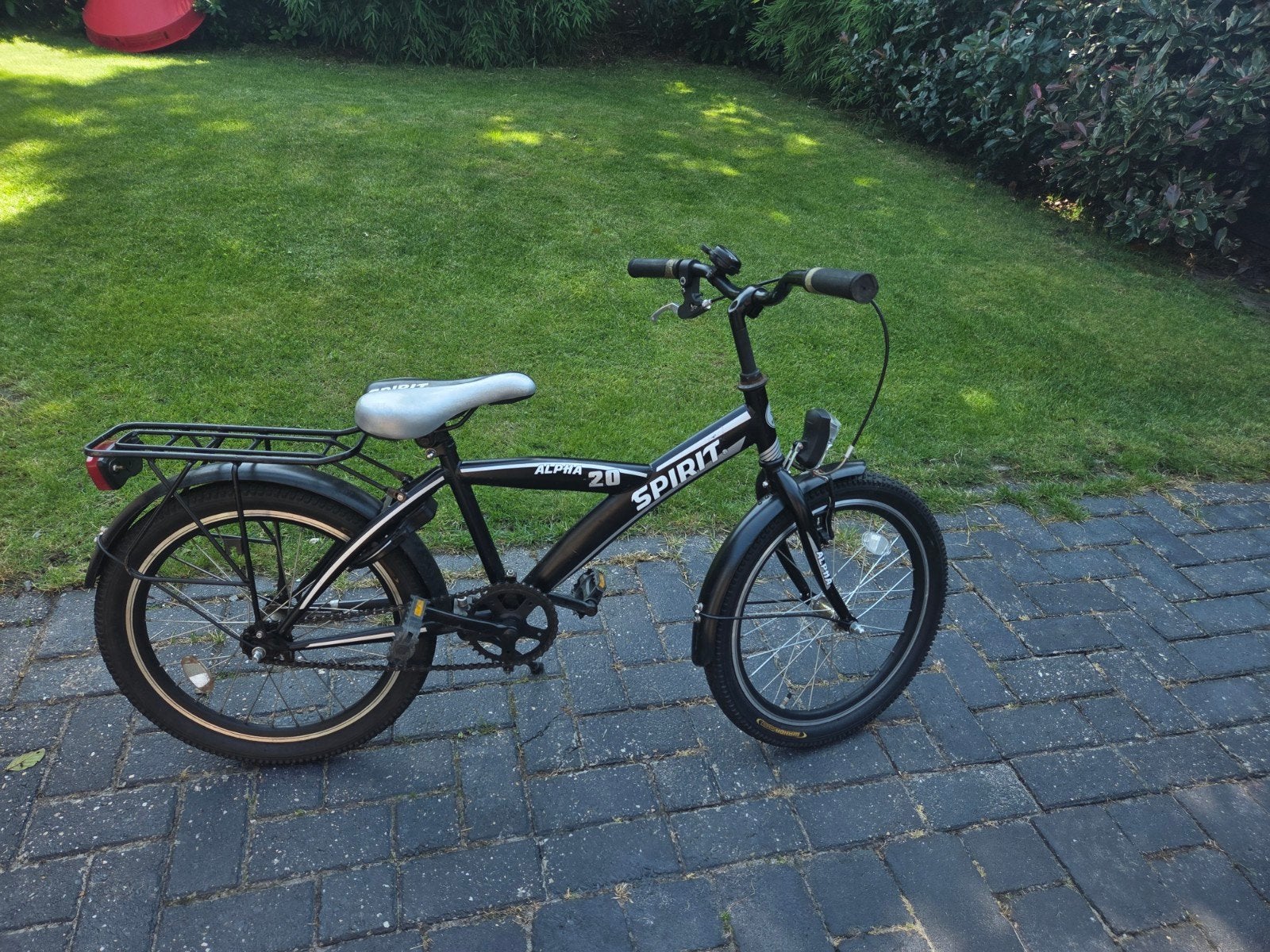 Spirit Alpha 20 inch kinderfiets - Terugtraprem, Ophalen, Gebruikt, Spirit, Terugtraprem