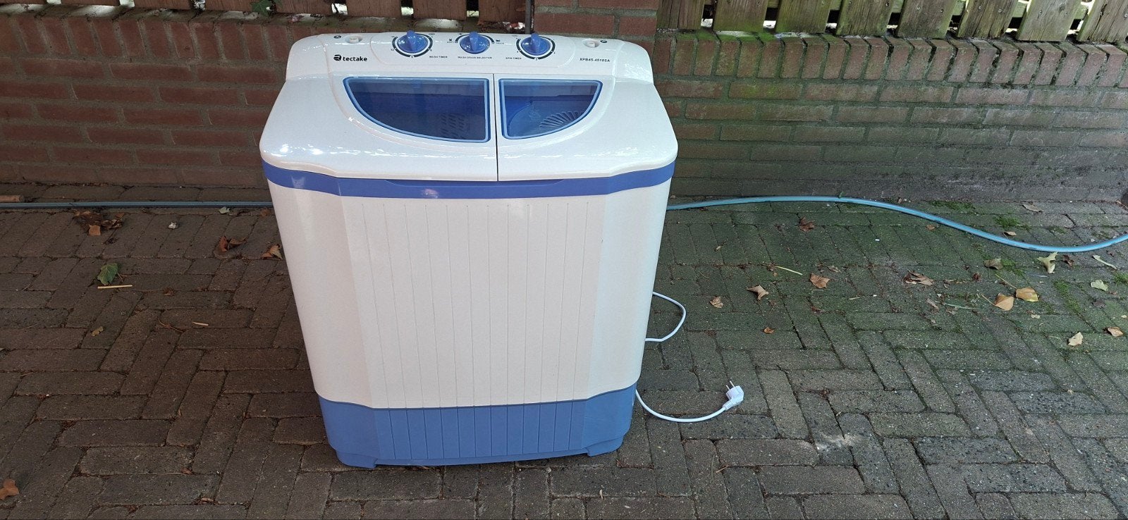 Compacte camping wasmachine met centrifuge - Ongebruikt, Ophalen, Zo goed als nieuw, Bovenlader