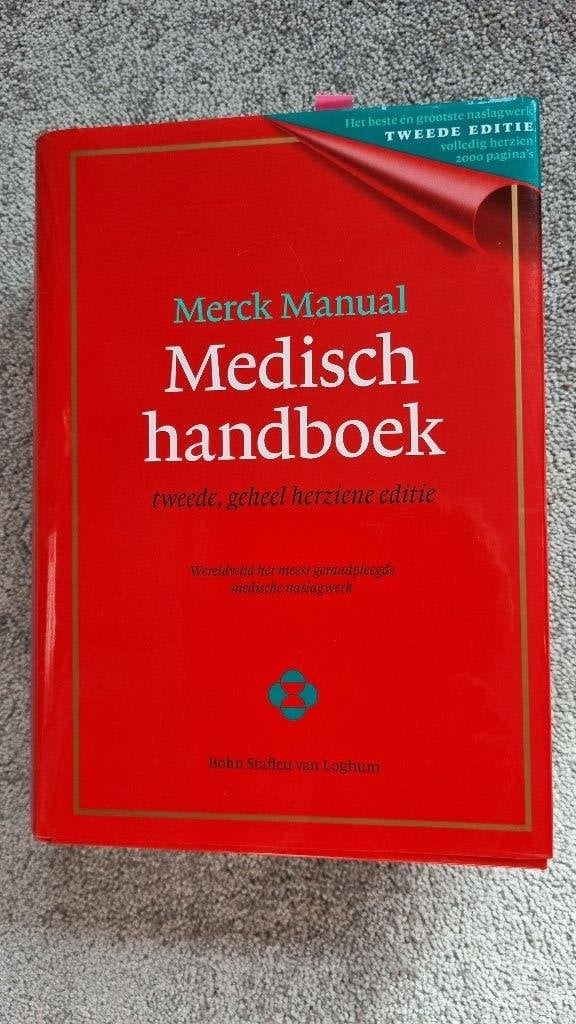 Merck Manual, medisch handboek, Diverse auteurs, Zo goed als nieuw, Beta, HBO