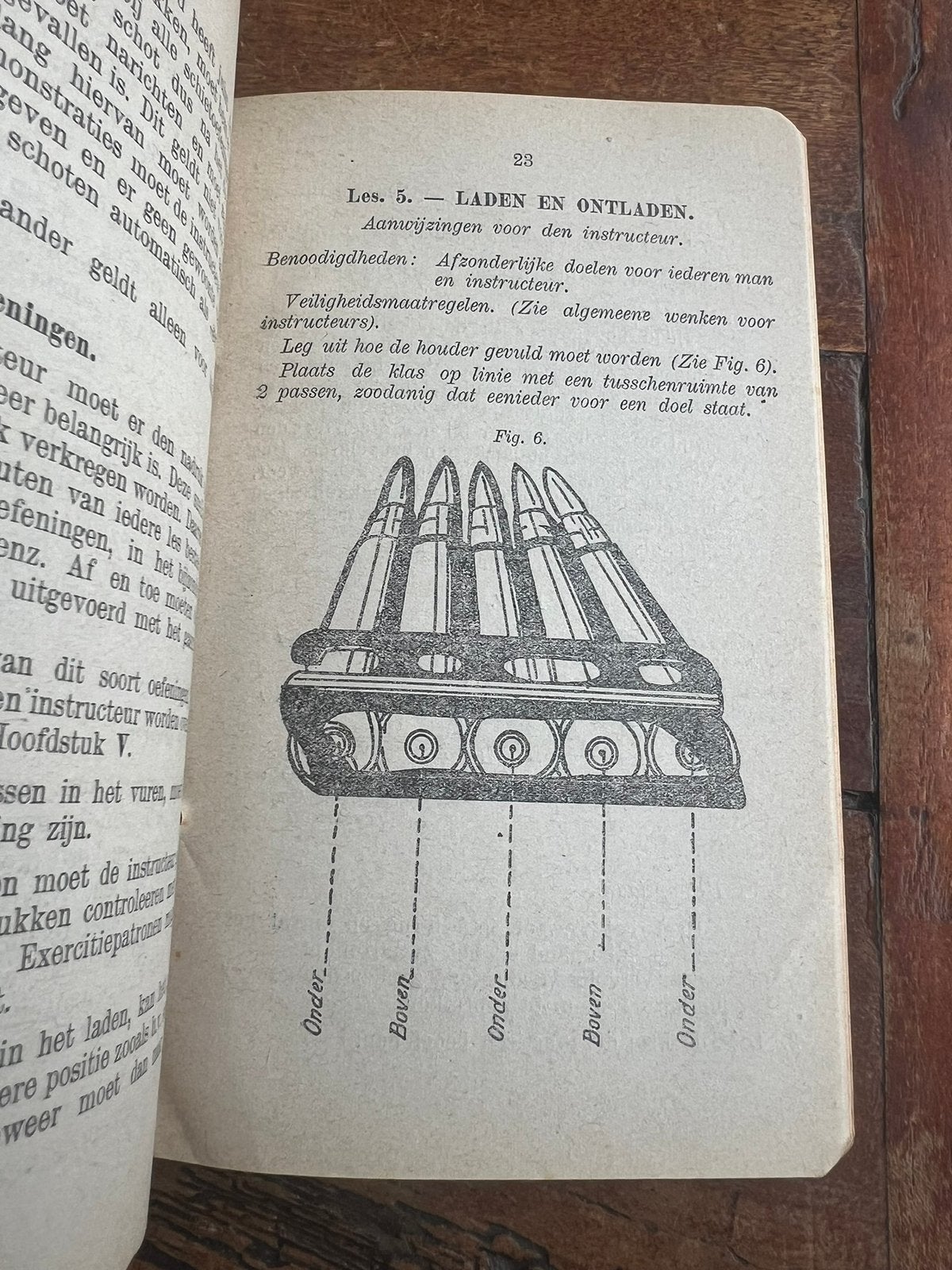 Nederlands NBS Instructie voorschrift verzet Lee Enfield, Verzenden, Nederland, Boek of Tijdschrift