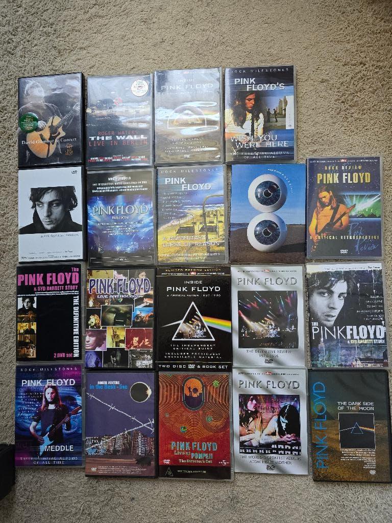 Pink Floyd conserten 22 DVD,s., Alle leeftijden, Boxset, Muziek en Concerten, Ophalen of Verzenden