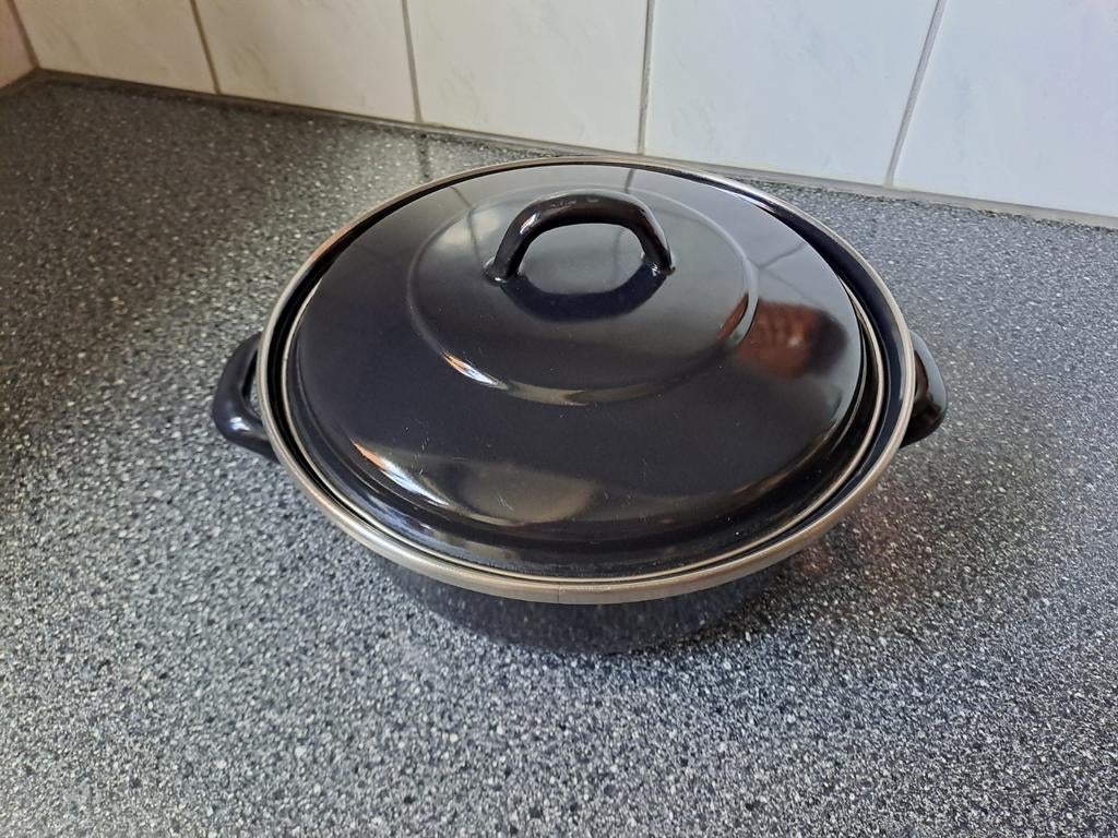 Le chef braadketel braadpan 23 cm, Overige materialen, Le Chef, Ophalen of Verzenden, Zo goed als nieuw