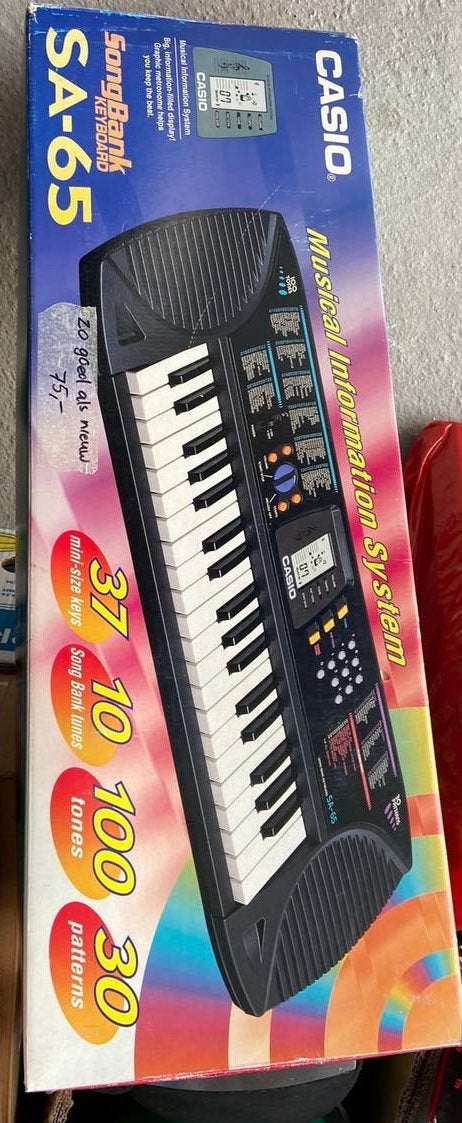 Casio sa 65 vintage keyboard mooie staat, Muziek en Instrumenten, Ophalen of Verzenden, Gebruikt, Overige aantallen, Casio