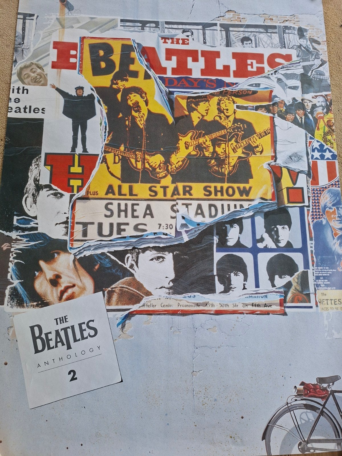 The Beatles Anthology 2 Poster - 152x102 cm, Ophalen, Deurposter of groter, Muziek, Rechthoekig Staand
