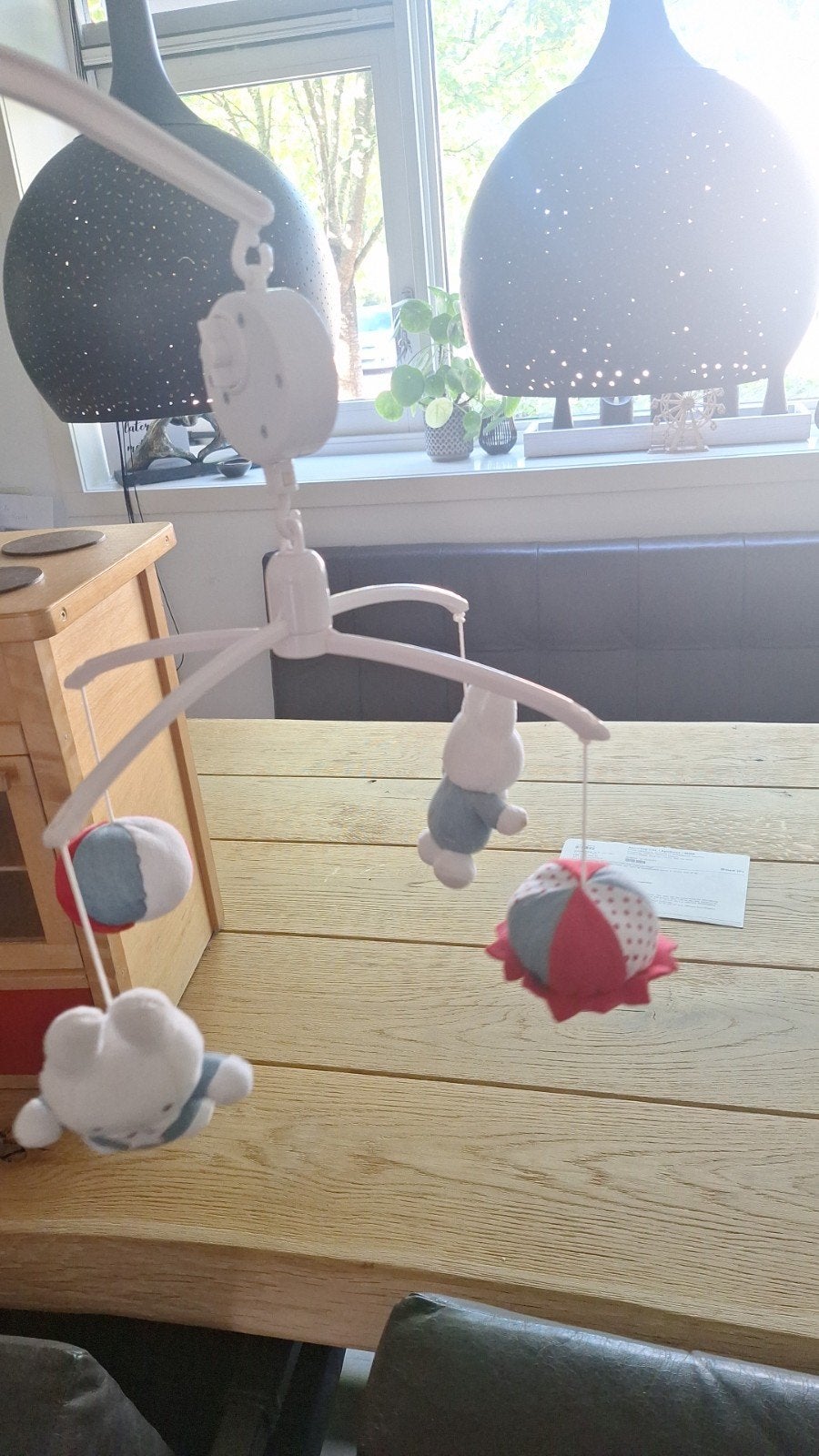 Leuke baby mobiel met Nijntje figuurtjes, Ophalen, Zo goed als nieuw, Mobiel