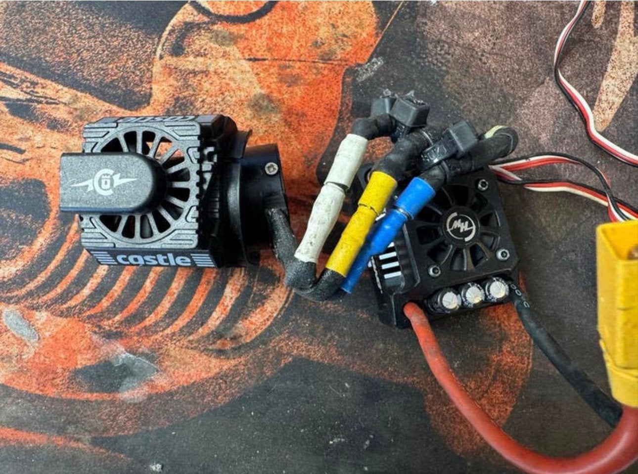 Hobbywing EZRun Max 8, Ophalen of Verzenden, Zo goed als nieuw, Overige schalen, Onderdeel