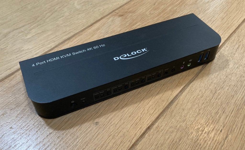Delock 4 port HDMI KVM Switch 4K 60Hz (11483)