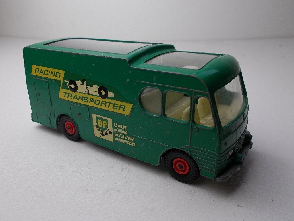 1968 Matchbox King Size No K-5. BP RACING CAR TRANSPORTER., Ophalen of Verzenden, Zo goed als nieuw, Bus of Vrachtwagen, Matchbox
