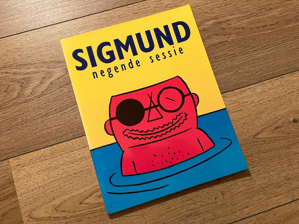 Sigmund - Negende sessie, Eén stripboek, Ophalen of Verzenden, Zo goed als nieuw