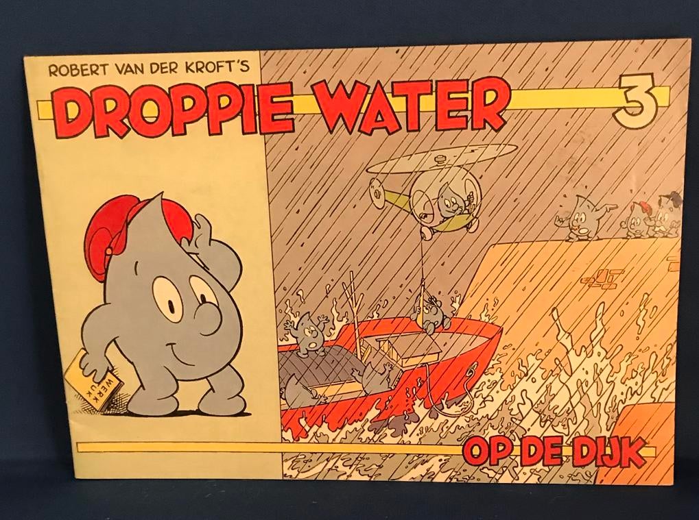Droppie Water 3: Op de Dijk - Robert van der Kroft, Eén stripboek, Ophalen, Zo goed als nieuw
