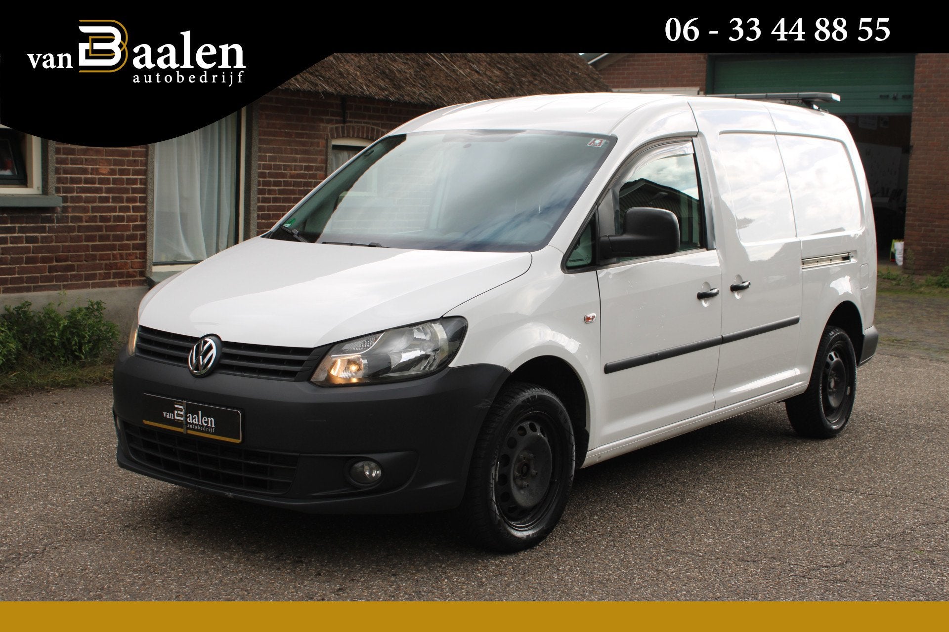 Volkswagen Caddy 1.6 TDI Maxi 2X SCHUIFDEUR DEALER ONDERHOUD, Auto's, Voorwielaandrijving, Stof, Gebruikt, Zwart
