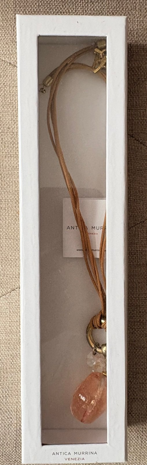 Antica murrana ketting, Ophalen of Verzenden, Zo goed als nieuw, Overige materialen