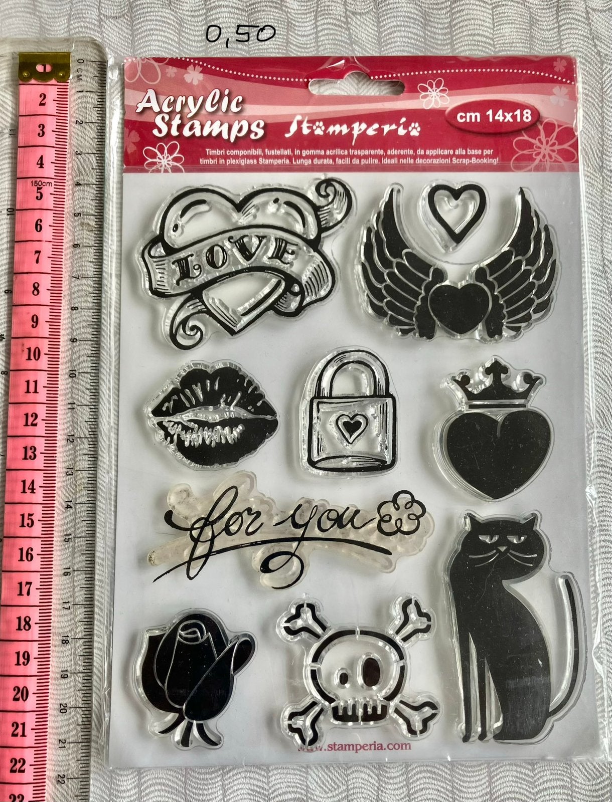 Stempels, Hobby en Vrije tijd, Ophalen of Verzenden, Zo goed als nieuw, Clearstamp