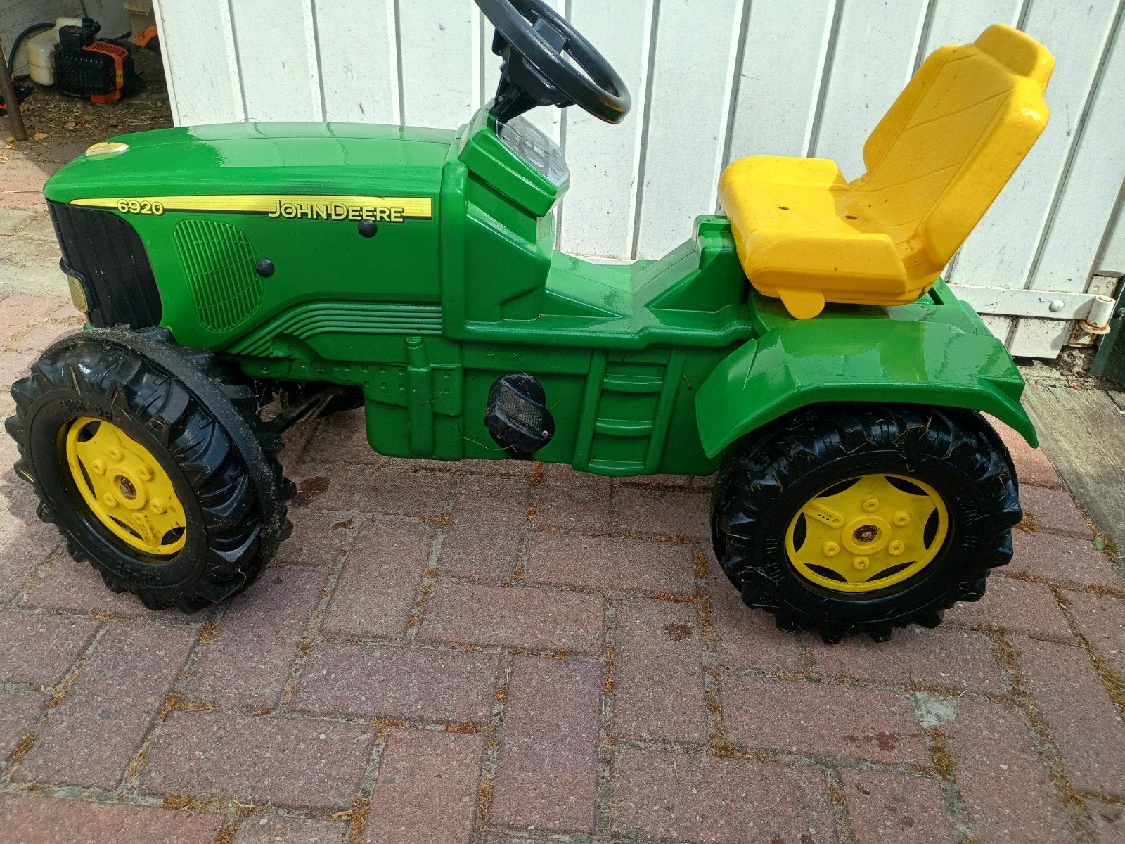 John Deere 5820 Trapauto - Rolly Toys, Ophalen of Verzenden, Gebruikt, Trapvoertuig