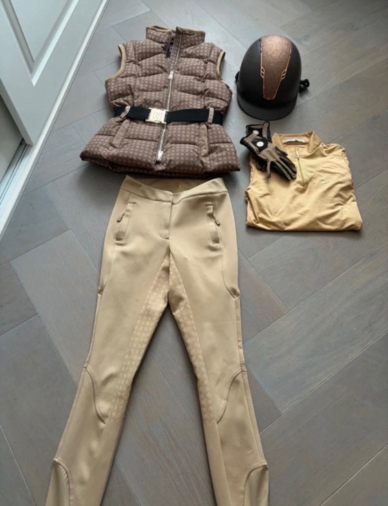 Nikkie paardrij set xs, Ophalen of Verzenden, Zo goed als nieuw, Dressuur, Bovenkleding