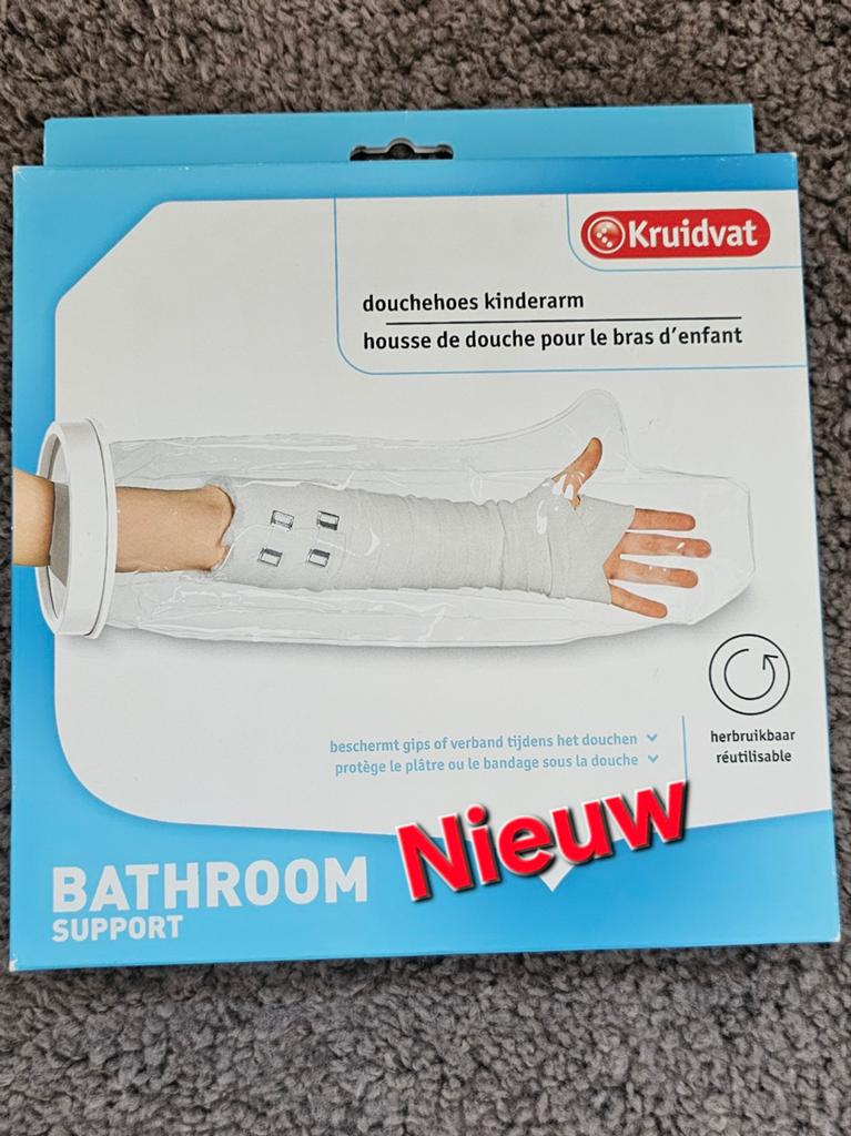 Douchehoes arm kind, voor gips of verband, hoes voor douchen, Ophalen of Verzenden, Nieuw
